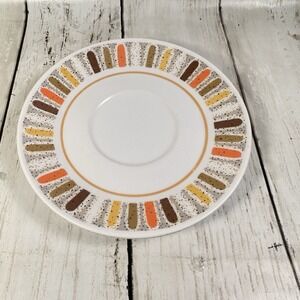 Vintage Noritake Progression Mardi‎ Gras Saucer Only 9019 Japan